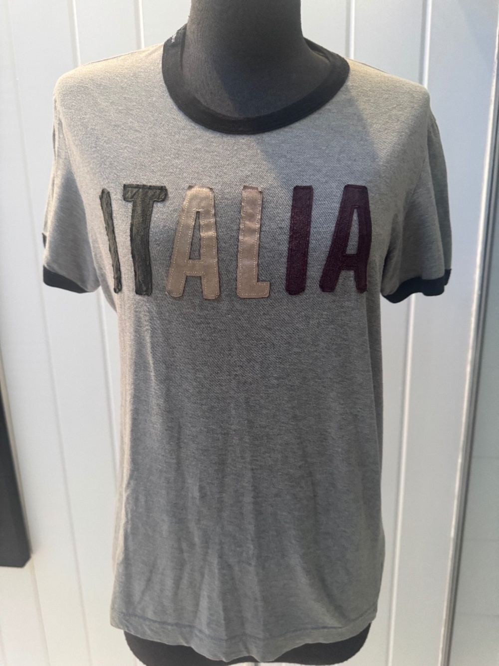 DOLCE & GABBANA COTTON ITALIA T SHIRT MENS SIZE 46